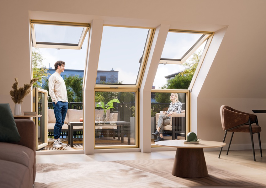 Terrassenfenster