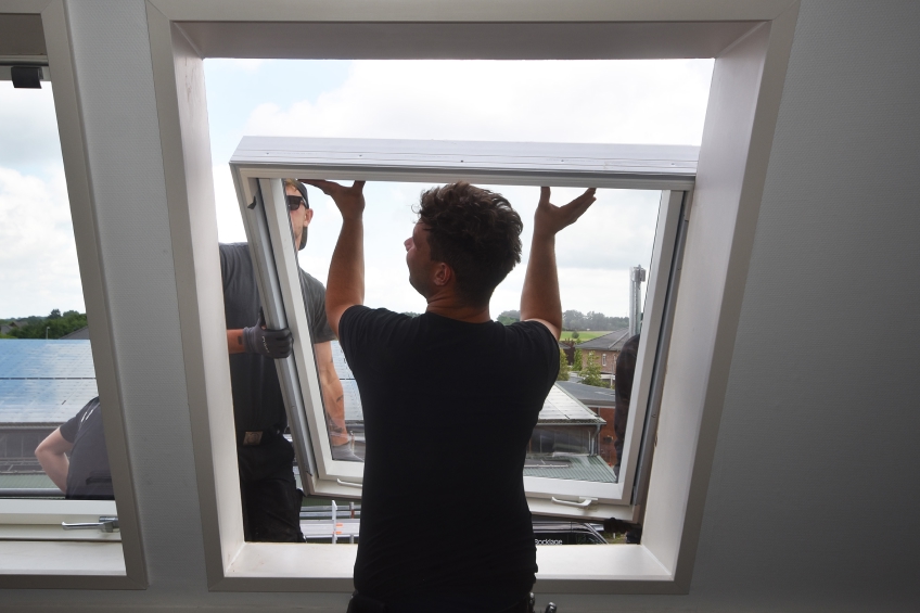 Siebzehn Fenster in drei Tagen