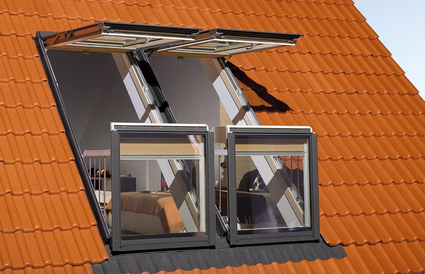 Balkon Dachfenster